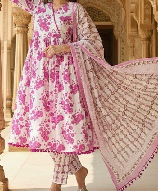 Ruhani Garden Anarkali Set