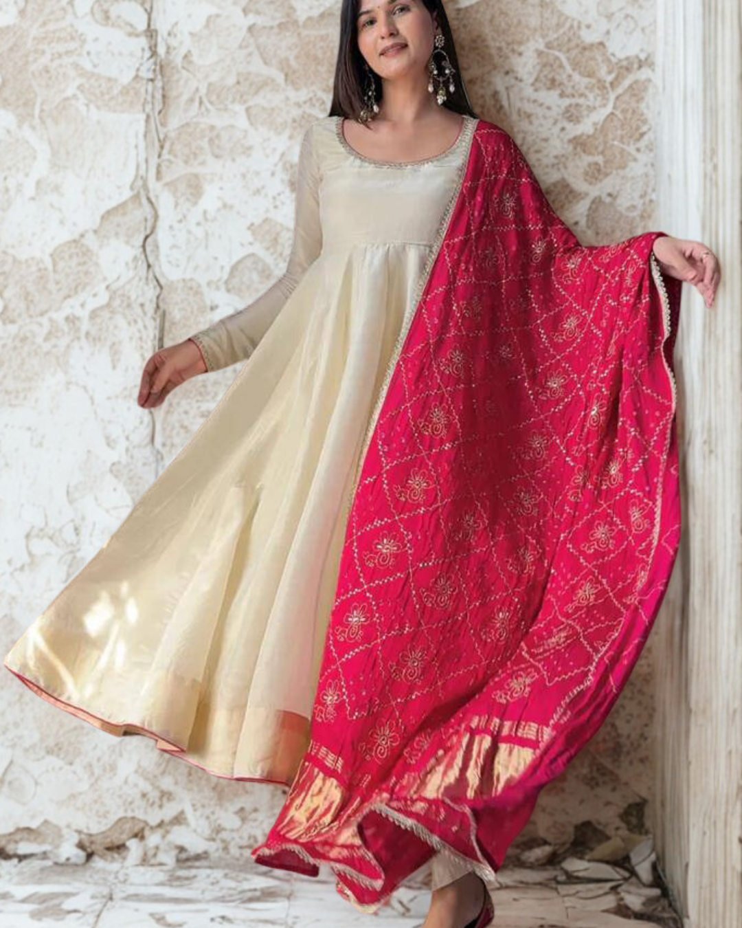 Ivory Royale Anarkali