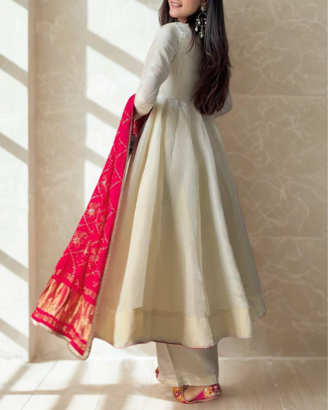 Ivory Royale Anarkali