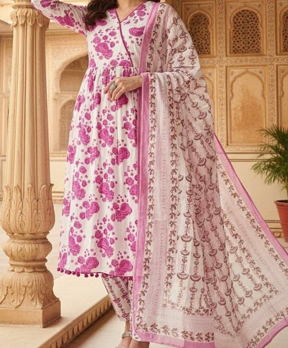 Ruhani Garden Anarkali Set