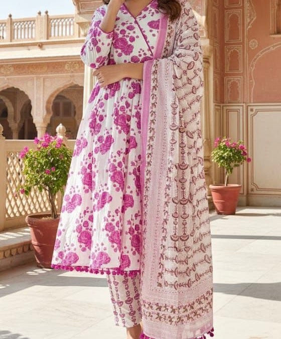 Ruhani Garden Anarkali Set