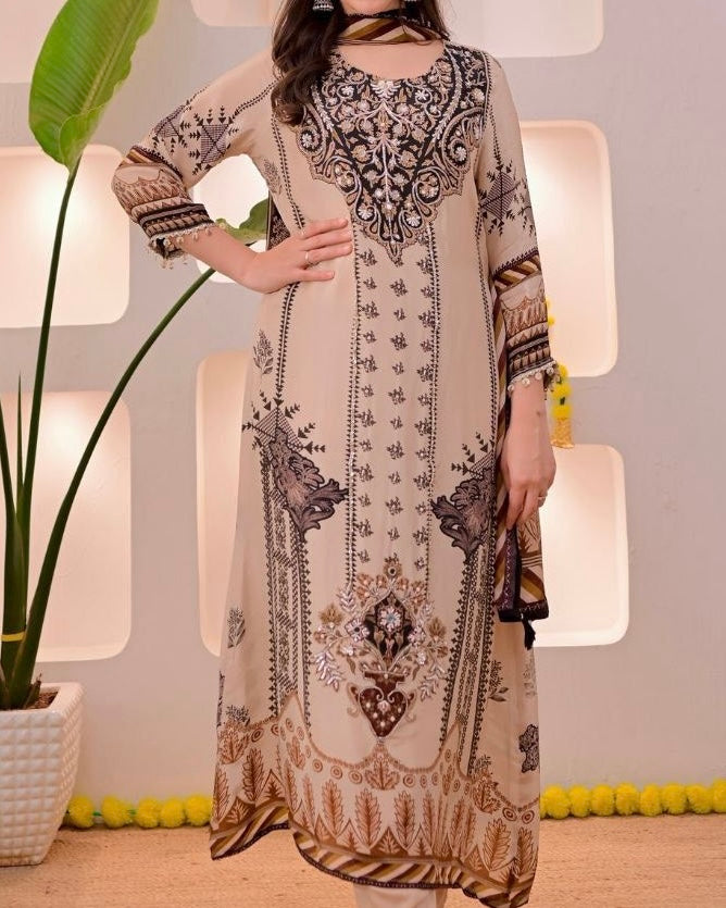 Zariya Pakistani Suit Set