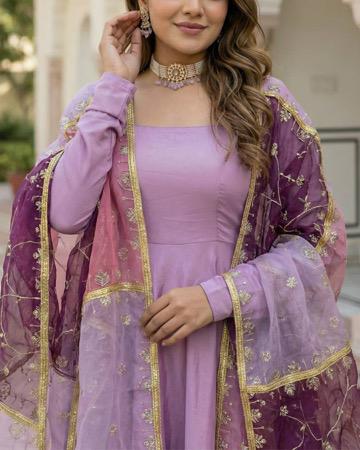 Lavender Lovestruck Anarkali