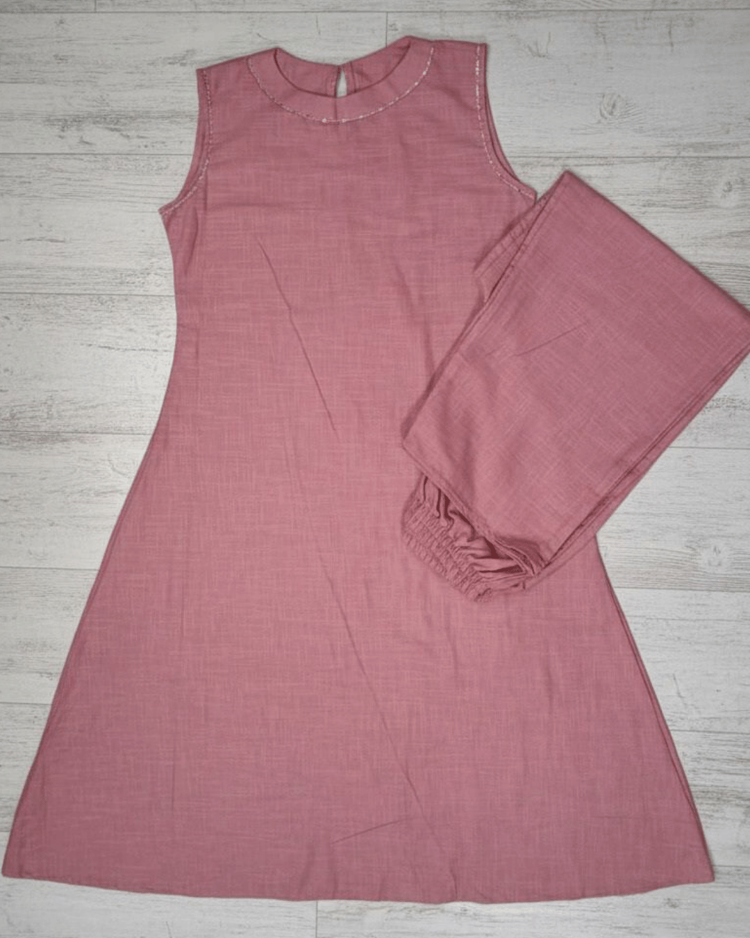 Dusty Pink Cotton Set