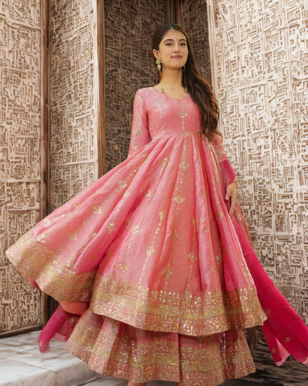 Blush Bloom Sharara