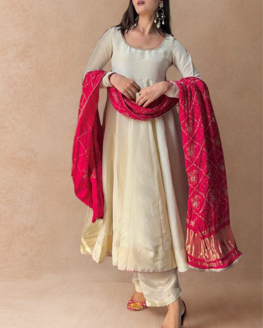 Ivory Royale Anarkali
