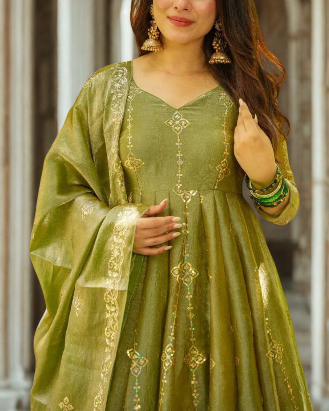 Emerald Bloom Sharara