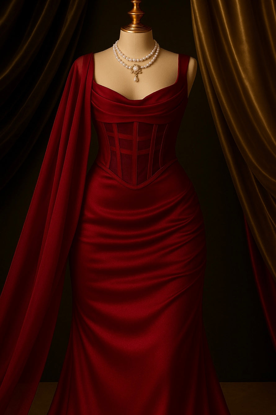 Burgundy Goddess Full Set