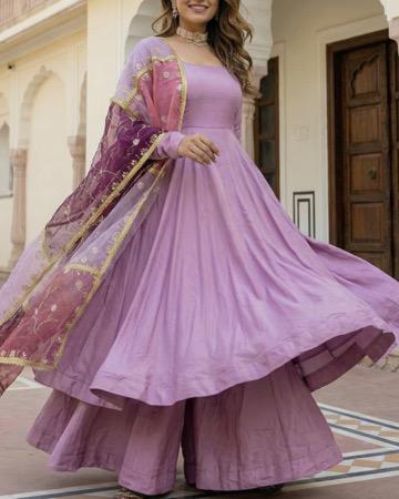 Lavender Lovestruck Anarkali