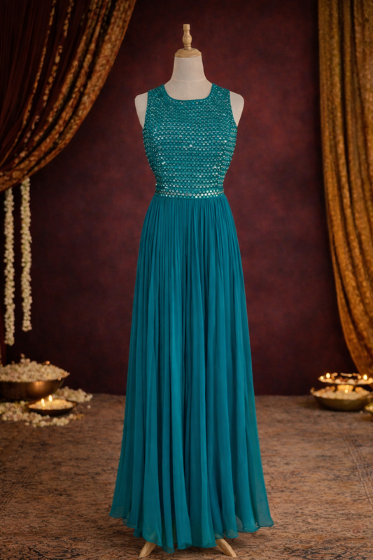 Emerald Royale Gown