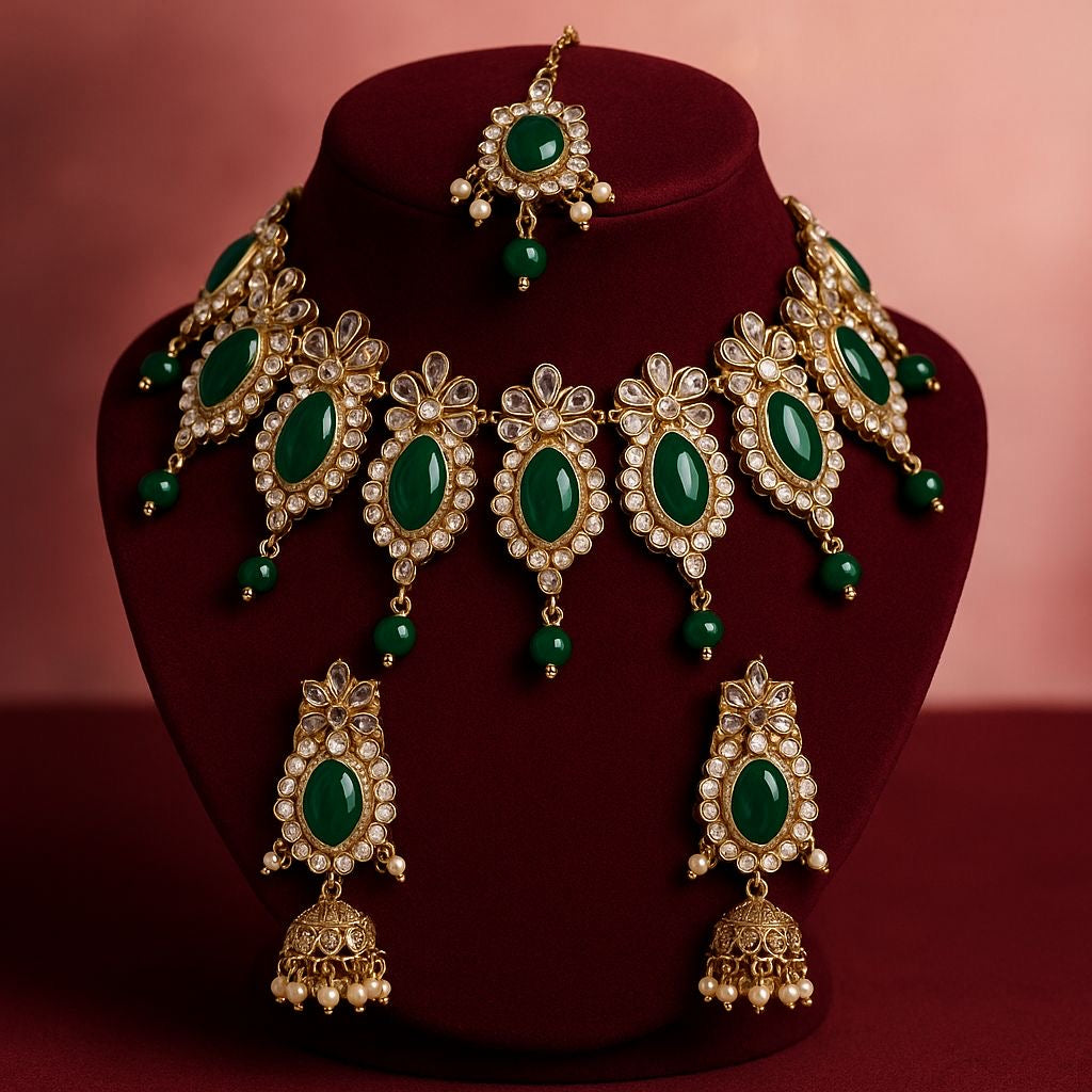 The Zahra Emerald Set