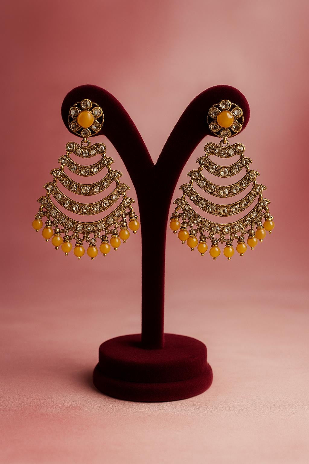 The Meera Sunstone Earrings